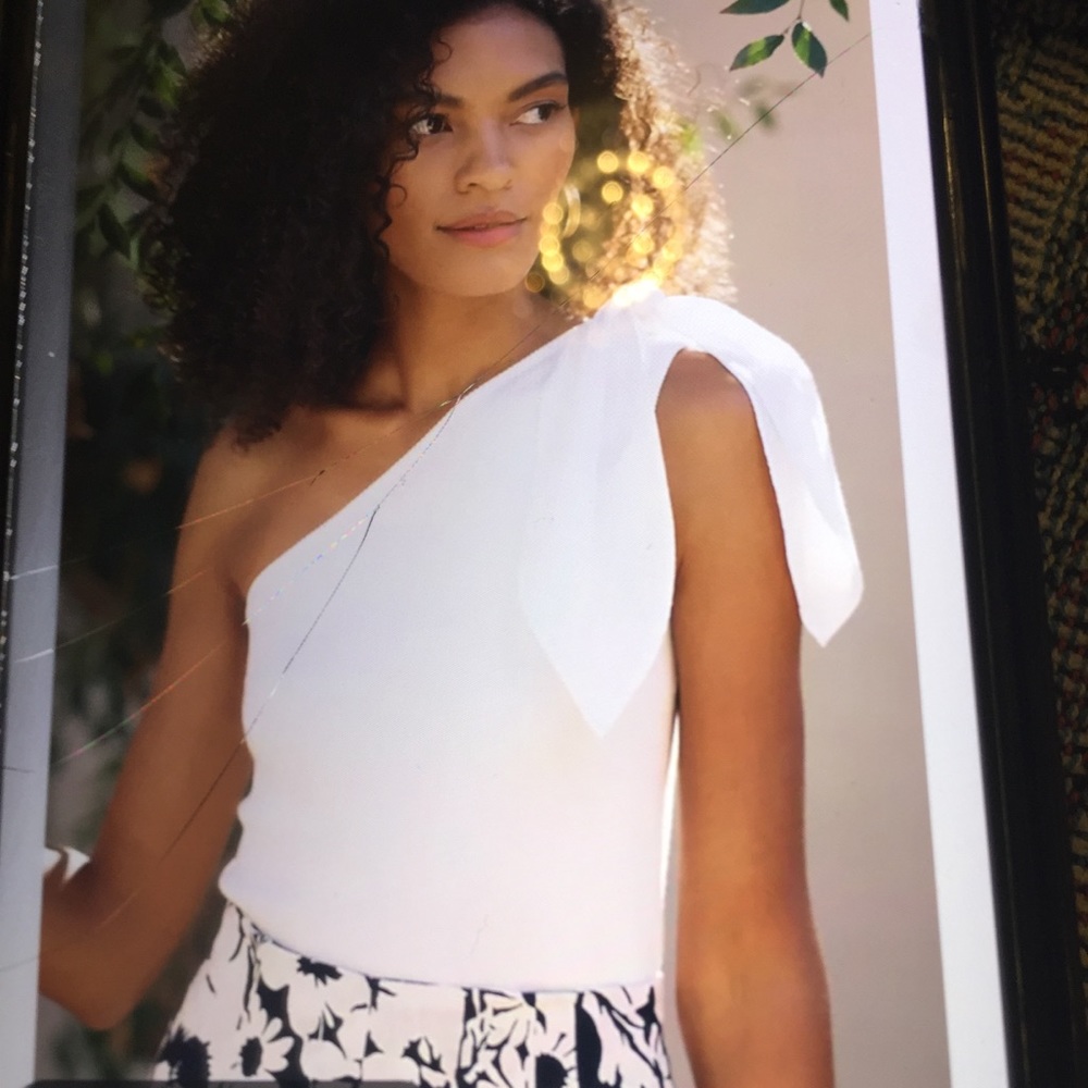 Anthropologie One Shoulder Tank